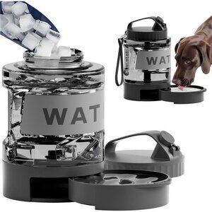 77oz Portable Dog Water Bottle, Camping Essentials, Large Travel Bottle